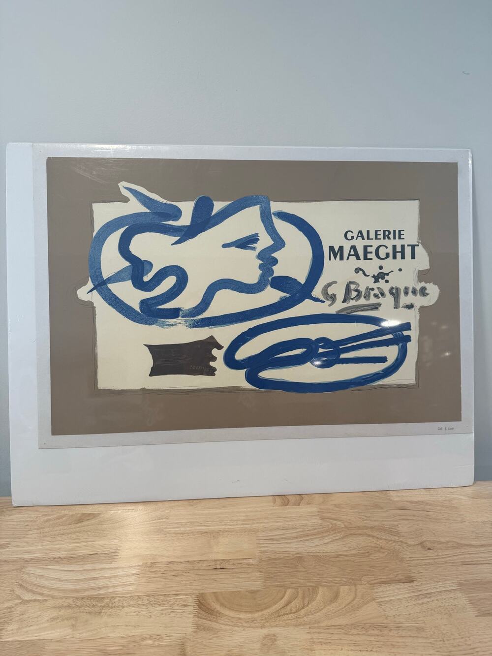 Georges Braque 1959 Galerie Maeght Lithograph Exhibition Poster JL